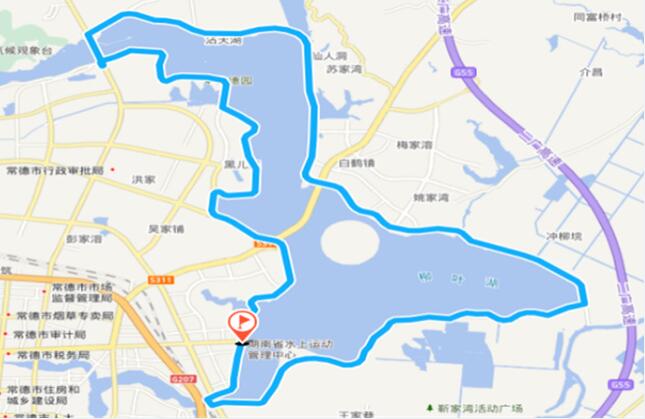 常德环柳叶湖骑行路线入选2024年“中国骑行地图”